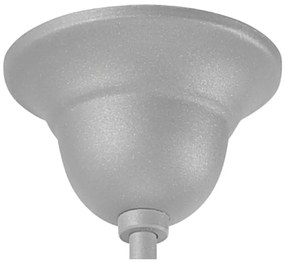 Lustră pe lanț RETRO II 5xE27/60W/230V argintiu