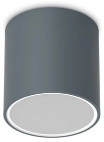 Plafoniera Exterior Techo pl1 round d15, Protectie IP54, Antracit