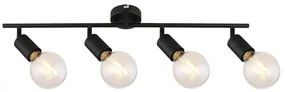 Plafoniera stil minimalist industrial Lamar 4L