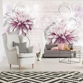 Fototapet - Flori roz (152,5x104 cm)