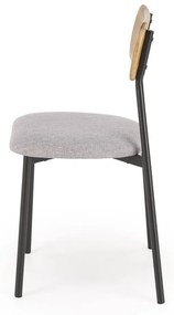 Set masa + 2 scaune Nando natur/negru