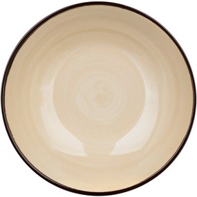 Farfurie adâncă Banquet PALAS, 18 cm, crem