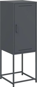 vidaXL Dulap înalt, antracit, 36x39x107 cm, oțel