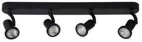 Lucide 11903/20/30 - Lampa spot LED JASTER-LED 4xGU10/5W/230V neagra