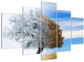 Tablou - Schimbarea anotimpurilor (150x105 cm)