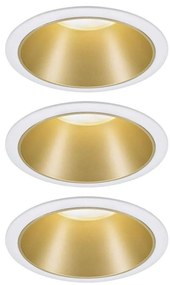 Paulmann 93406 - Set 3x LED 6,5W IP44, luminar baie COLE, dimabil, 230V