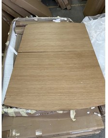 OFERTA Masa de dining VITRO II cu blat decor stejar 120(160)x80, extensibila calitate II.