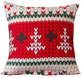 Fata de perna din microfibra FROSTED CHRISTMAS 45x45 cm, colorat