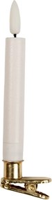 Set 10 lumanari LED, pe baterii tip AAA, cu telecomanda Ø2x14 cm