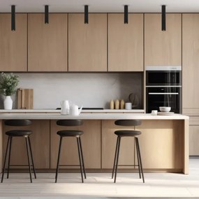 Spot GENESIS 1xGU10/8W/230V 40 cm negru