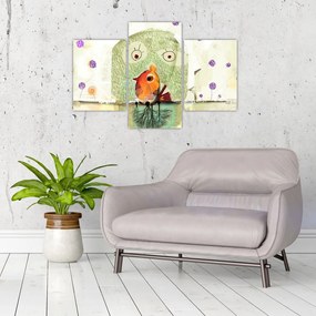 Tablou - Sufletul unei păsări (90x60 cm)