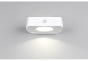 Corp de iluminat pentru exterior LED, de perete, solar (înălțime 6 cm) Bilbao – Trio