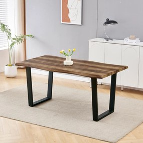 Masă sufragerie Hombros 2 (old style wood) (pentru 6 persoane). 1120714