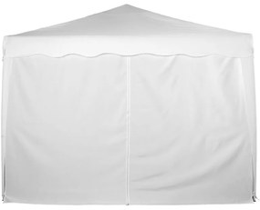 Perete lateral de schimb pentru cort cu fermoar - alb