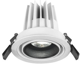Spot LED directionabil, incastrabil pentru tavan fals, MEA alb NVL-7770441