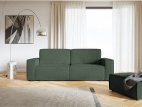 Canapea trei locuri Copenhagen  (pădure verde + negru). 1098883