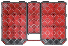 Organizator servieta 57,7 × 39 × 6 cm, cutii, negru