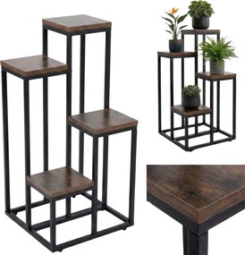 Suport de flori înalt BIOS pentru 4 flori, 37 x 34 x 68 cm