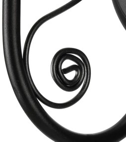 Lampă de perete DONATO 1xE14/40W/230V negru