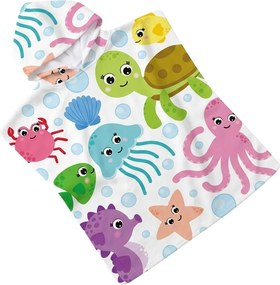 Poncho de copii SPLASH colorat
