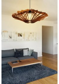 Lustră pe cablu 1xE27/60W/230V maro d. 47 cm