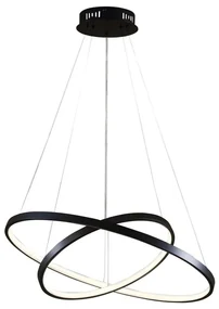 Lustră LED pe cablu LEA LED/35W/230V 4000K d. 60 cm negru
