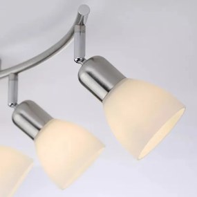 JUST LIGHT. 11953-55 - Spot KARO, 3x E14, 3x40W, 230V, crom mat