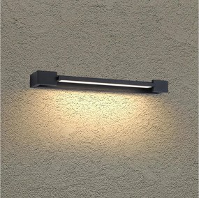BRILAGI - Aplică de perete pentru exterior AQUA LINE LED/12W/230V 45 cm IP44 neagră