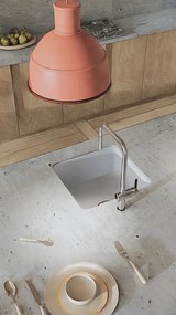 MOMI Baterie Bucătărie cu Pipă Extractibilă – Cromat (BKM_073N)