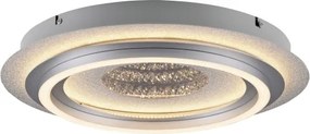 JUST LIGHT. 15089-21 - plafonieră LED CICHIO LED/36W/230V crom mat