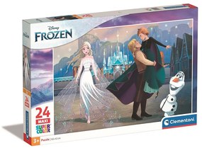 Disney Regatul de gheață Royal Family Puzzle maxi Clementoni 24 piese