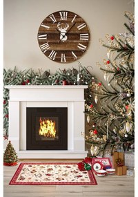 Covor roșu din amestec de bumbac 50x80 cm cu model de Crăciun Toy's Delight Red Christmas – Villeroy&amp;Boch