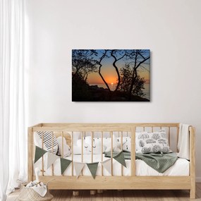 Tablou cu apus de soare (90x60 cm)