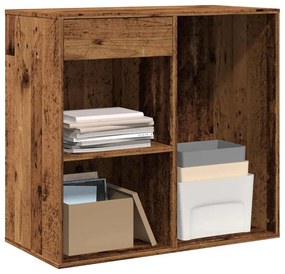 vidaXL Dulap cosmetic din lemn vechi 80x40x75 cm lemn prelucrat