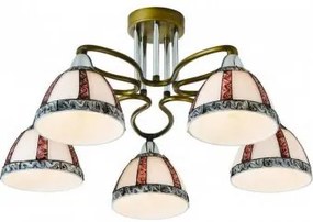 Lustra clasica 5 becuri E14 Echo KL6609 Klausen