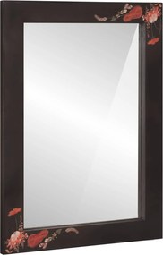 vidaXL Oglindă Pe perete cu oglindă Multicolour 70 x 50 x 3 cm Sticlă