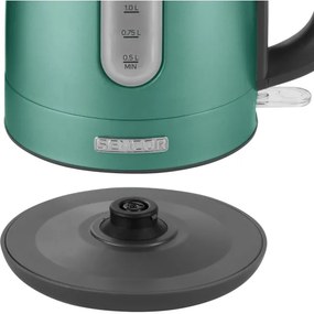 Fierbător de apă 1,7 l 2150W/230V turcoaz