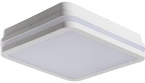 Plafonieră LED de exterior cu senzor Kanlux 38781 BENO 24/30W/230V 3000/3500/4000K IP65 alb