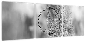 Tablou - Iarbă de pampas Boho (cu ceas) (90x30 cm)