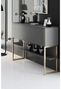 Măsuță consolă Luna 4 (auriu + antracit) . 1102308