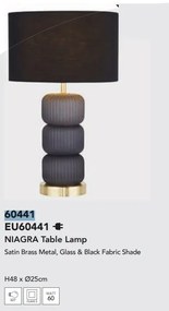 Veioza, Lampa de masa eleganta Niagra