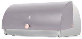 Cutie paine cu recipiente Taupe Berlinger Haus BH 6834, inox, gri