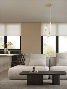 Lustra cu 3 pendule LED SOLINE