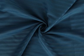 Lenjerie de pat dubla King (FR), L'essentiel Maison, Stripe, Albastru