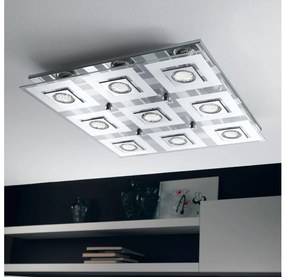 Plafonieră LED Eglo 92877 CABO 9xGU10/3W/230V