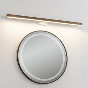 Aplică LED pentru oglindă Brilagi WOODY MIRROR LED/15W/230V IP44 stejar/alb
