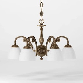 Candelabru din alama stil Art Nouveau Beatrice