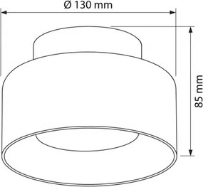 Brilagi - LED RGB dimmabil, spot AURA LUX 1xGX53/14W/230V Wi-Fi Tuya negru/fumuriu