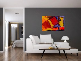 Tablou cu abstracție (90x60 cm)
