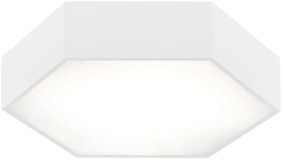 Plafoniera LED moderna design hexagonal ARIZONA 22,5W alba